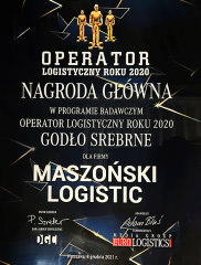 Srebrne Godło Operator Logistyczny roku 2020