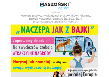 Konkurs plastyczny pt. „Naczepa jak z bajki”.