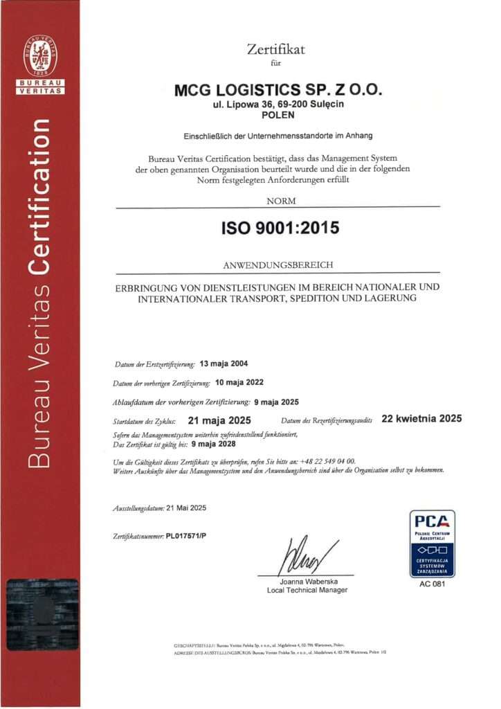 ISO 9001:2015 DE