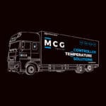 Kühllaster mit Ladebordwand MCG Logistics